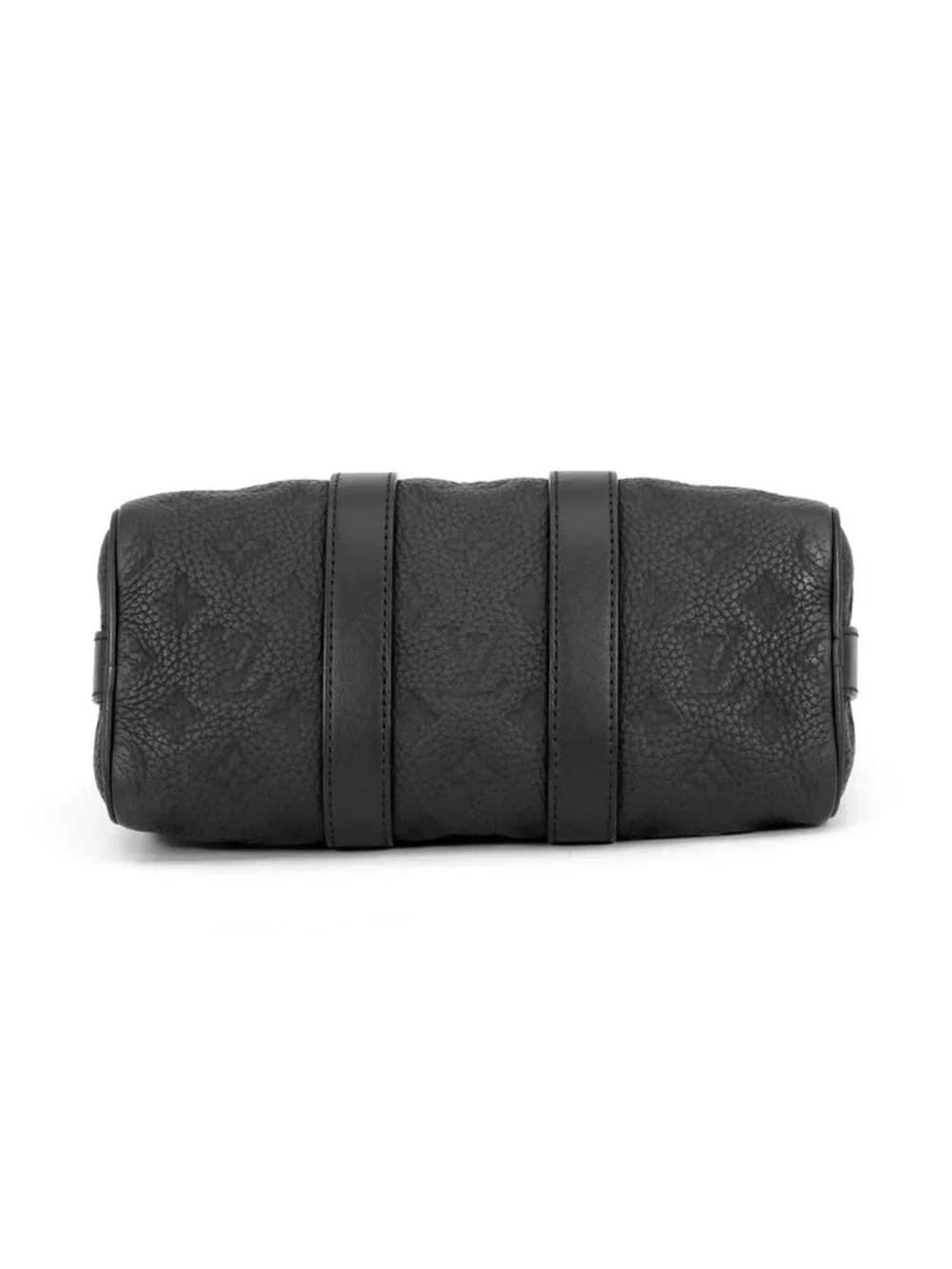 Louis Vuitton Handbag Monogram Taurillon Keepall Bandouliere 25 2-Way Bag Black